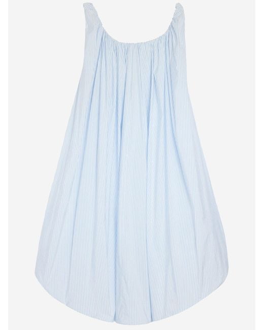 Jacquemus Blue Cotton Blend Dress