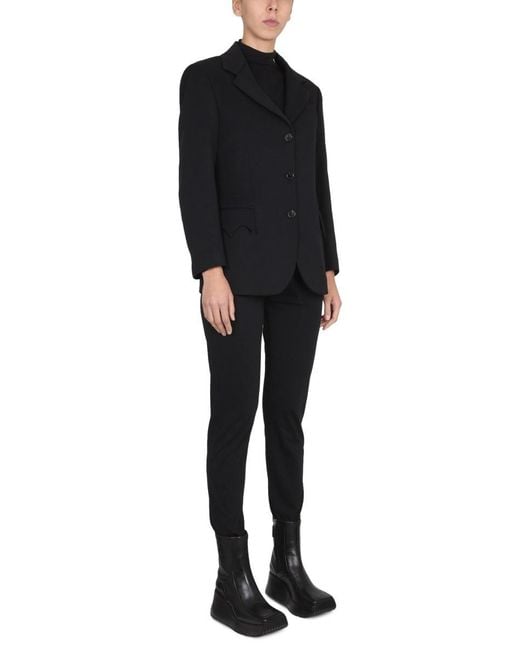 Raf Simons Black Tailored Slim Fit Suit