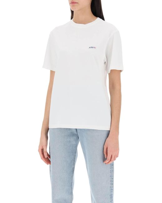 Autry White Icon T -Shirt