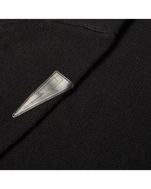 Neil Barrett Wool En C Mere Sweater in het Black voor heren