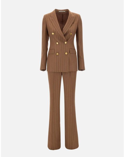 Tagliatore Brown Dresses
