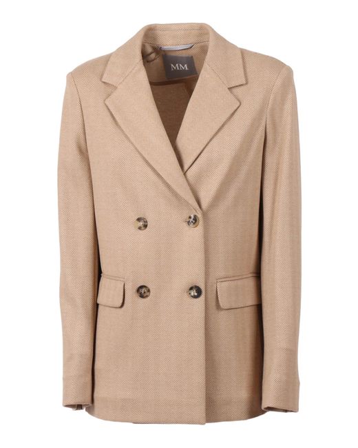 Max Mara Natural Jersey Jacket From Albania