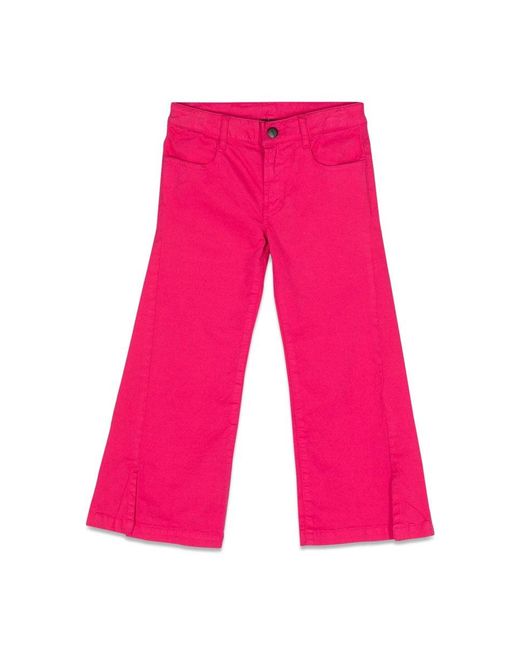 DKNY Pink Wide Leg Pants
