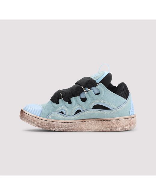 Lanvin Blue Curb Sneakers
