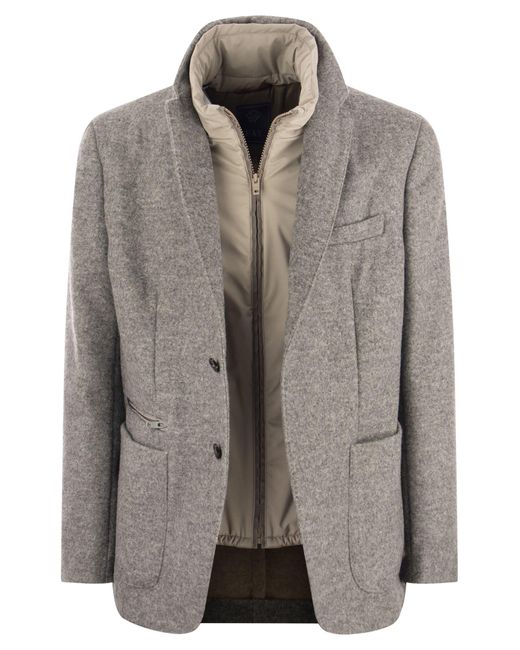 Fay Gray Two Button Double Jacket for men