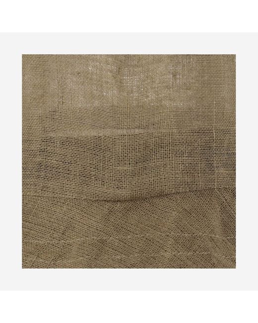 Reinhard Plank Green Linen Bucket Hat