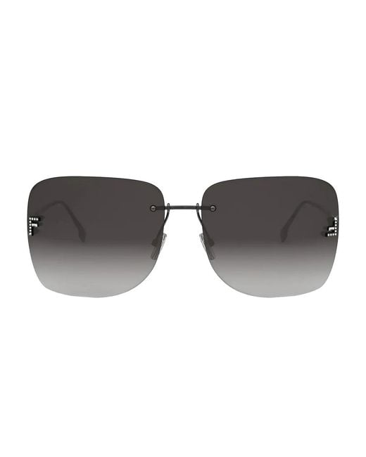 Fendi Gray Fe4134 Us Sunglasses for men