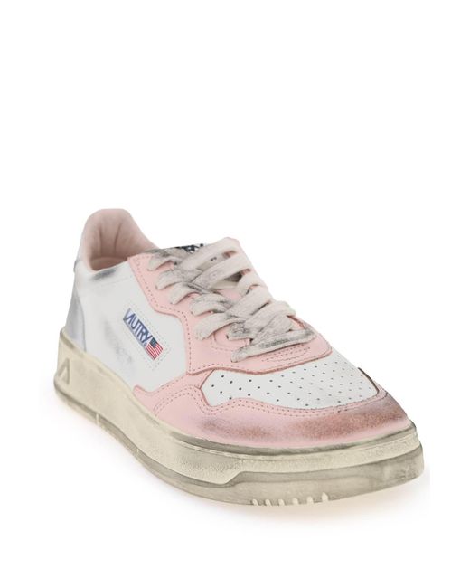 Sneakers Medalist Low Super Vintage di Autry in White