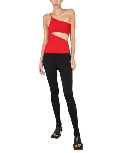 ANDREADAMO Red One-piece Top