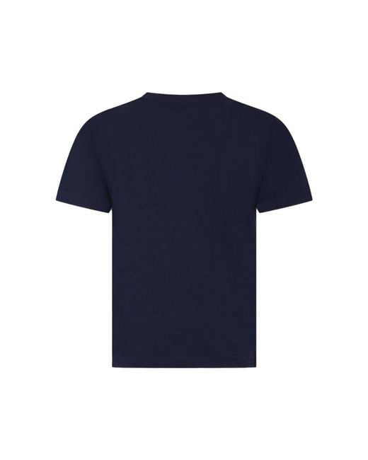 Boss Blue T Shirt Logo