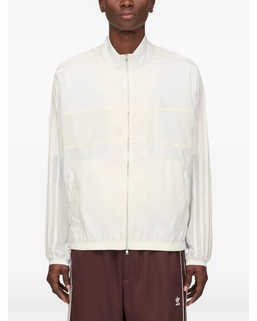 Adidas White Wb Track Jacket