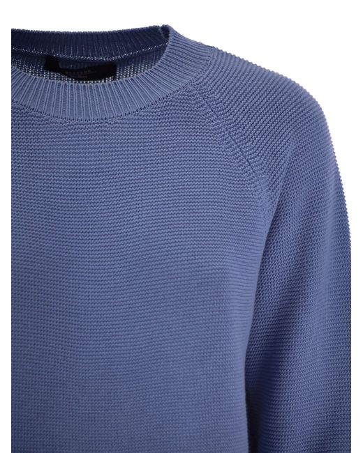 Linz Soft Cotton Jersey di Weekend by Maxmara in Blue