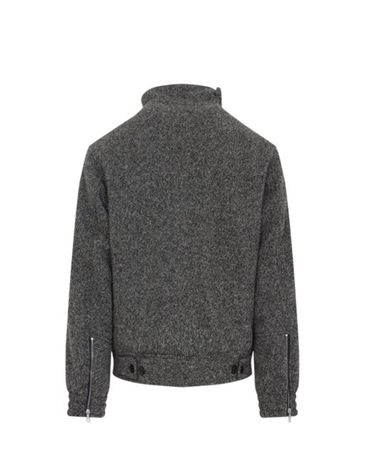 Dries Van Noten Gray Wool Venezia Jacket