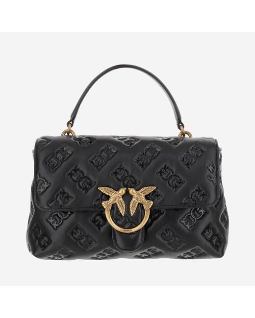 Pinko Black Love Lady Puff klassische Umhängetasche