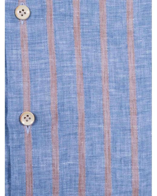 Sonrisa Blue Camicia Uomo