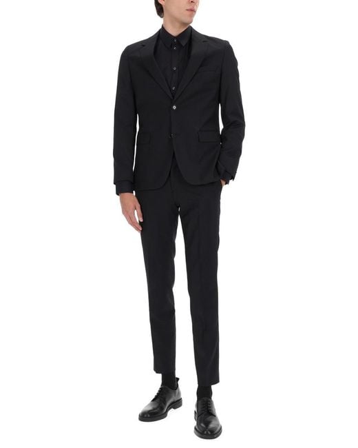 Boss Black Virgin Wool Suit for men
