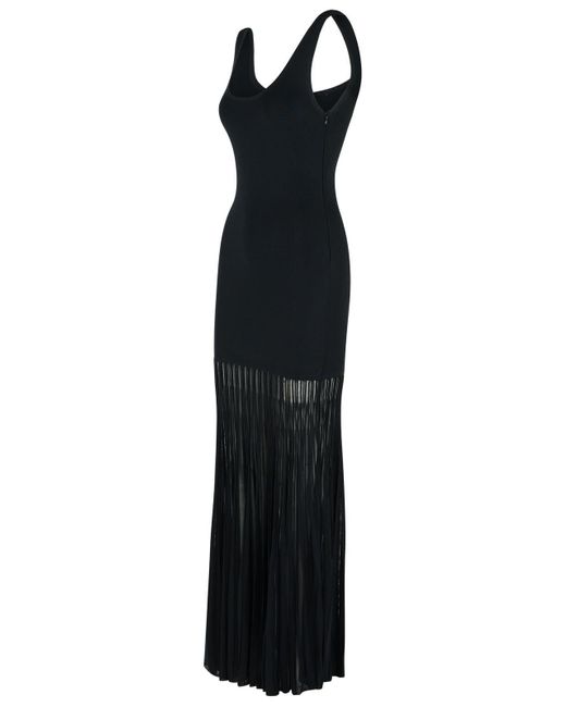MICHAEL Michael Kors Black 'Scoop' Viscose Blend Dress for men