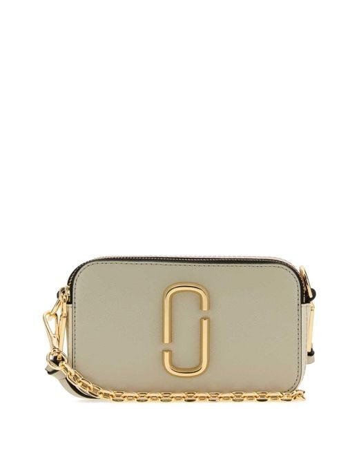 Marc Jacobs Gray Multicolor Leather The Snapshot Crossbody Bag