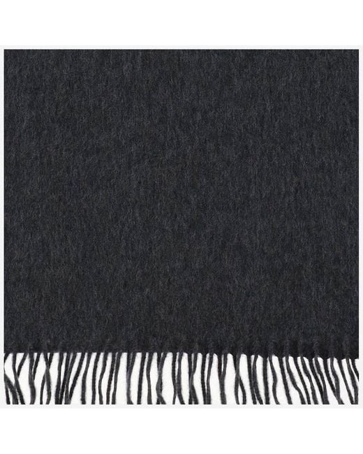Alex Begg Black Cashmere Scarf for men