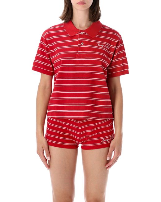 Sporty & Rich Red Sporty & Chic Mini T-Shirt