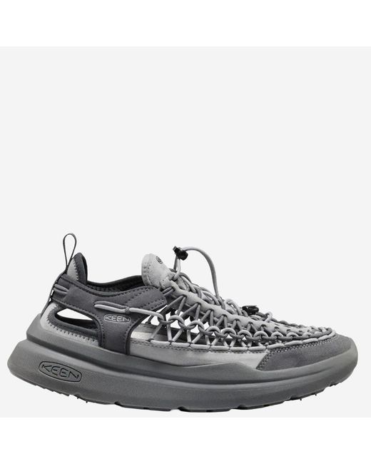 Keen Gray Uneek Fabric Sandals for men