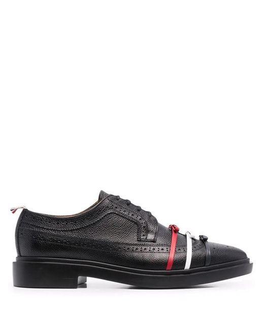 Thom Browne Multicolor Three-bow Longwing Brogues