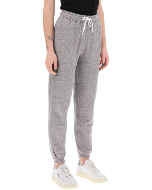 "Pantalones deportivos con logotipo bordado Polo Ralph Lauren de color Gray
