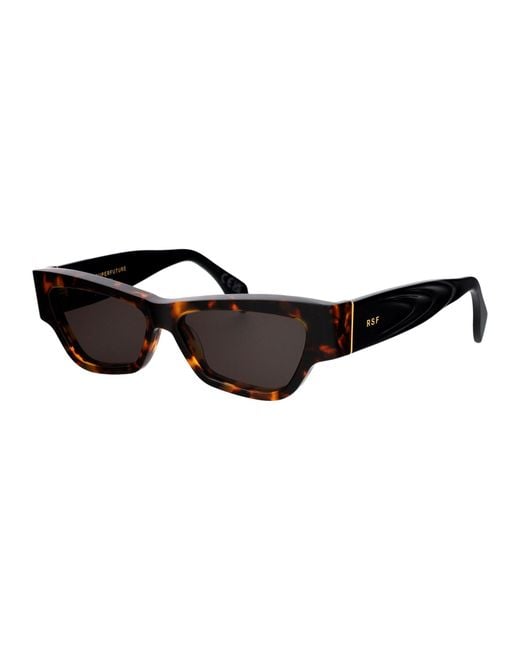 Retrosuperfuture Brown Acetate Cat-Eye Sunglasses