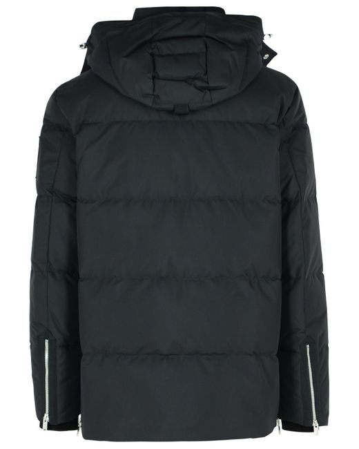 Moose Knuckles Black Cloud 3Q' Nylon Down Jacket