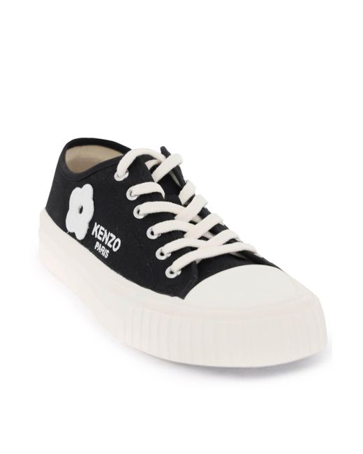 KENZO Foxy Canvas Sneakers Voor Stijlvol in het White