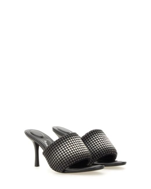 Alexander Wang White Sabot Heiress
