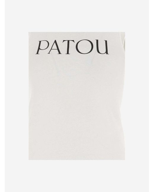 Patou White Tank Top