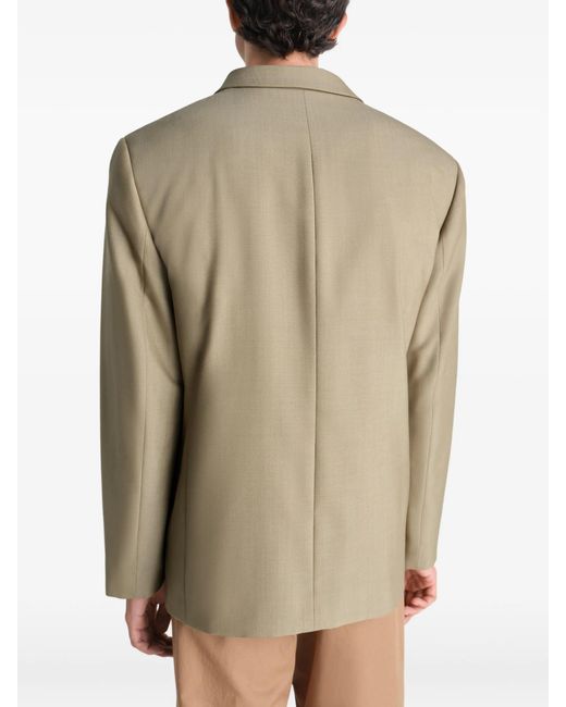 Lemaire Natural Double-Breasted Tailored Jacket