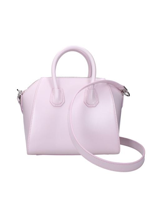 Givenchy Purple Handtaschen Antigona Frauen rosa/hellrosa Leder