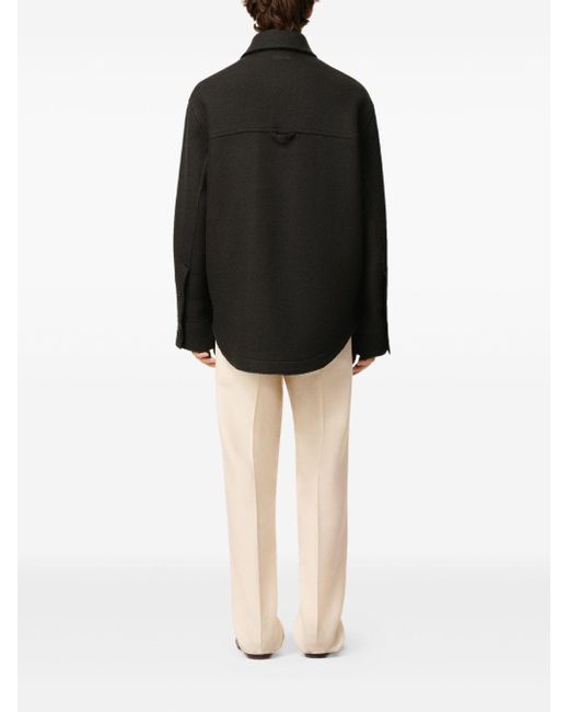 AMI Wool Jacket in het Black