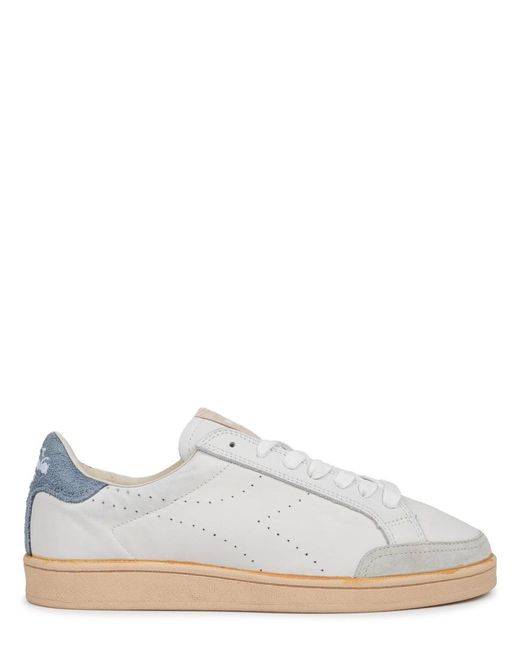 Diadora White Sneaker "Prestige Plain Used" for men