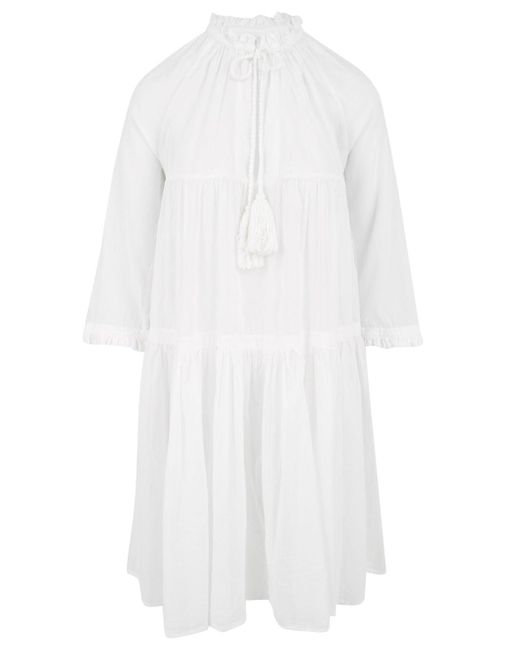 Robe blanc Douuod en coloris White