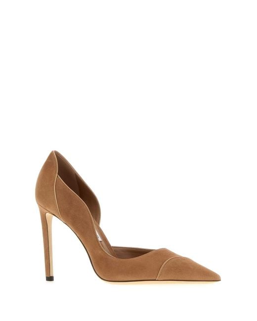 Jimmy Choo Brown Pointed Toe Pumps