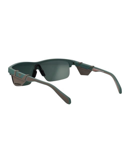 Emporio Armani Green Sunglasses