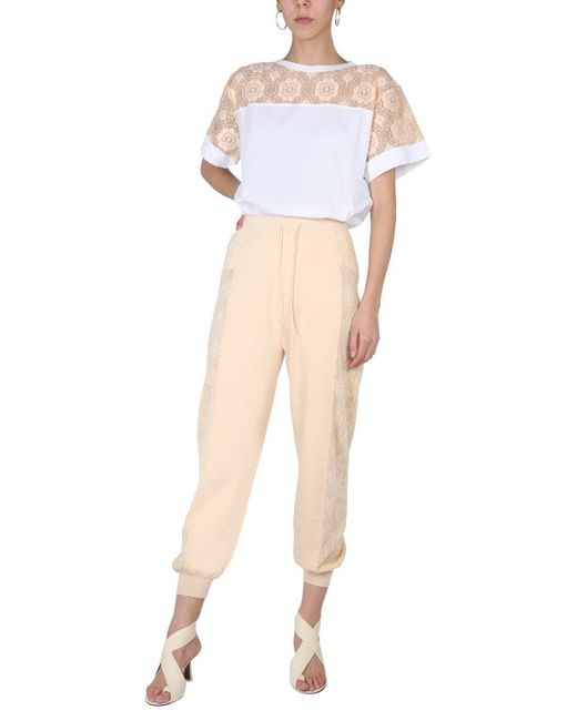 Boutique Moschino Natural Jogging Pants