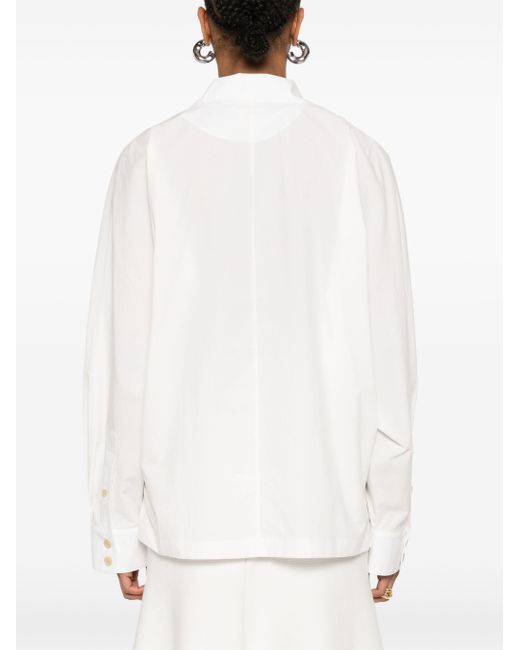 Khaite White Garth Shirt