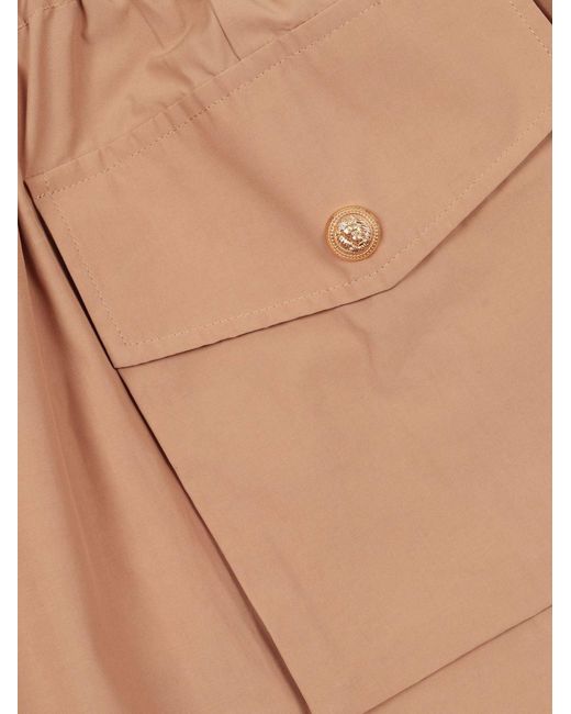 Balmain Natural Woven Skirt