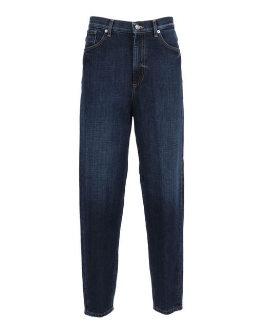Dondup Blue Pantalone Bessie