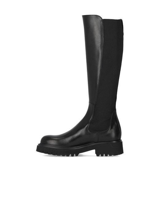 Guglielmo Rotta Black Ranch Boot for men