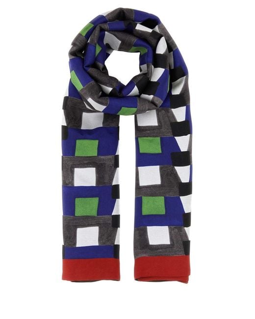Miu Miu Blue Foulard