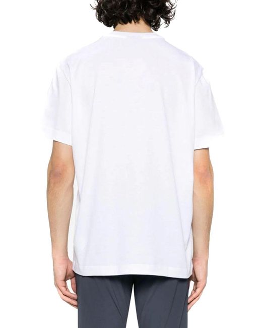 Missoni White Printed T-Shirt for men