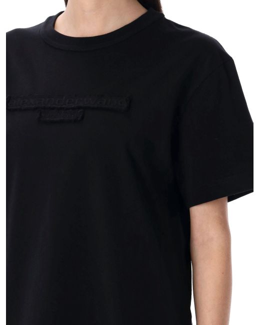Alexander Wang Black T -Shirts und Polos schwarz