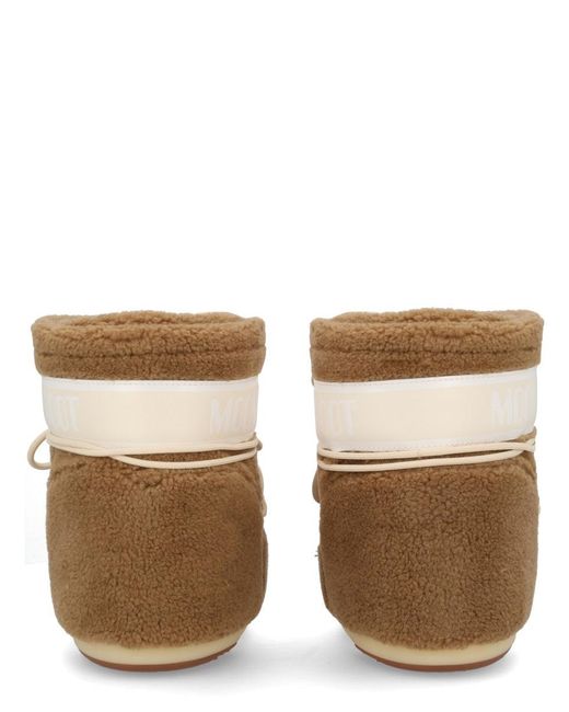 Moon Boot Brown "Icon Low Fleece" Boot for men