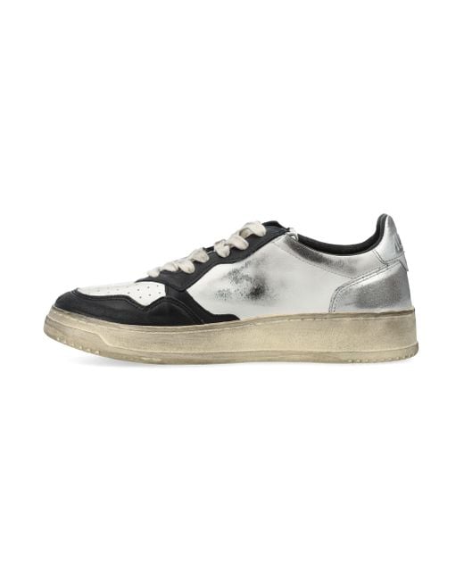 Autry Multicolor Medalist Super Vintage Low Sneakers for men