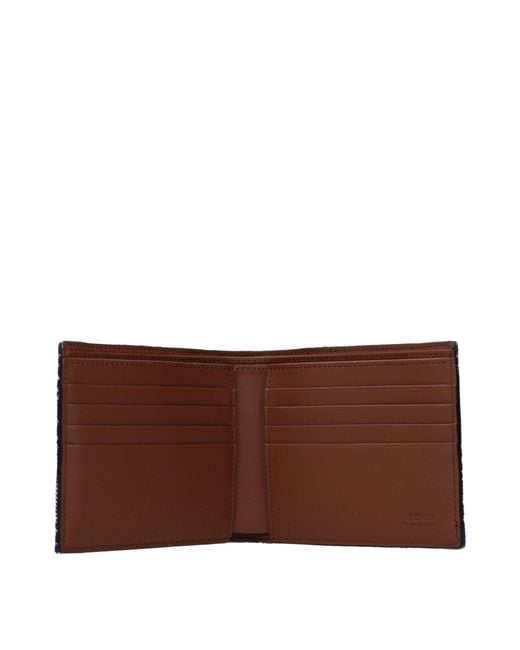 Fendi Blue Wallet/Denim Fabric